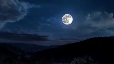 De onde vem a luz do luar?