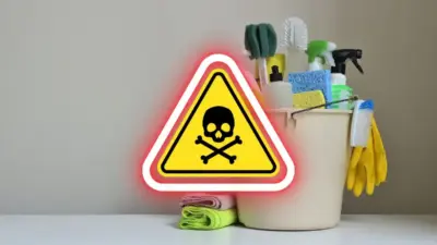 Produtos de limpeza que não podem ser misturados; misturas tóxicas