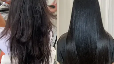 Descubra como fazer o banho de brilho com tinta – truque caseiro para seu cabelo