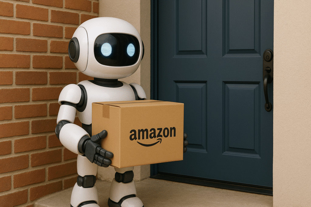 Amazon testa robôs para entregas: saiba como funciona - TEX