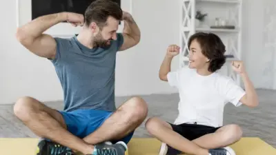 Estudo revela como pais inativos moldam filhos sedentários