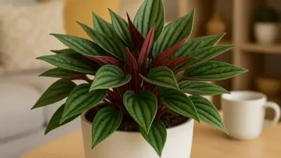 Peperômia-vermelha e o poder verde por trás das folhas: os benefícios pouco conhecidos da planta para ambientes sociais